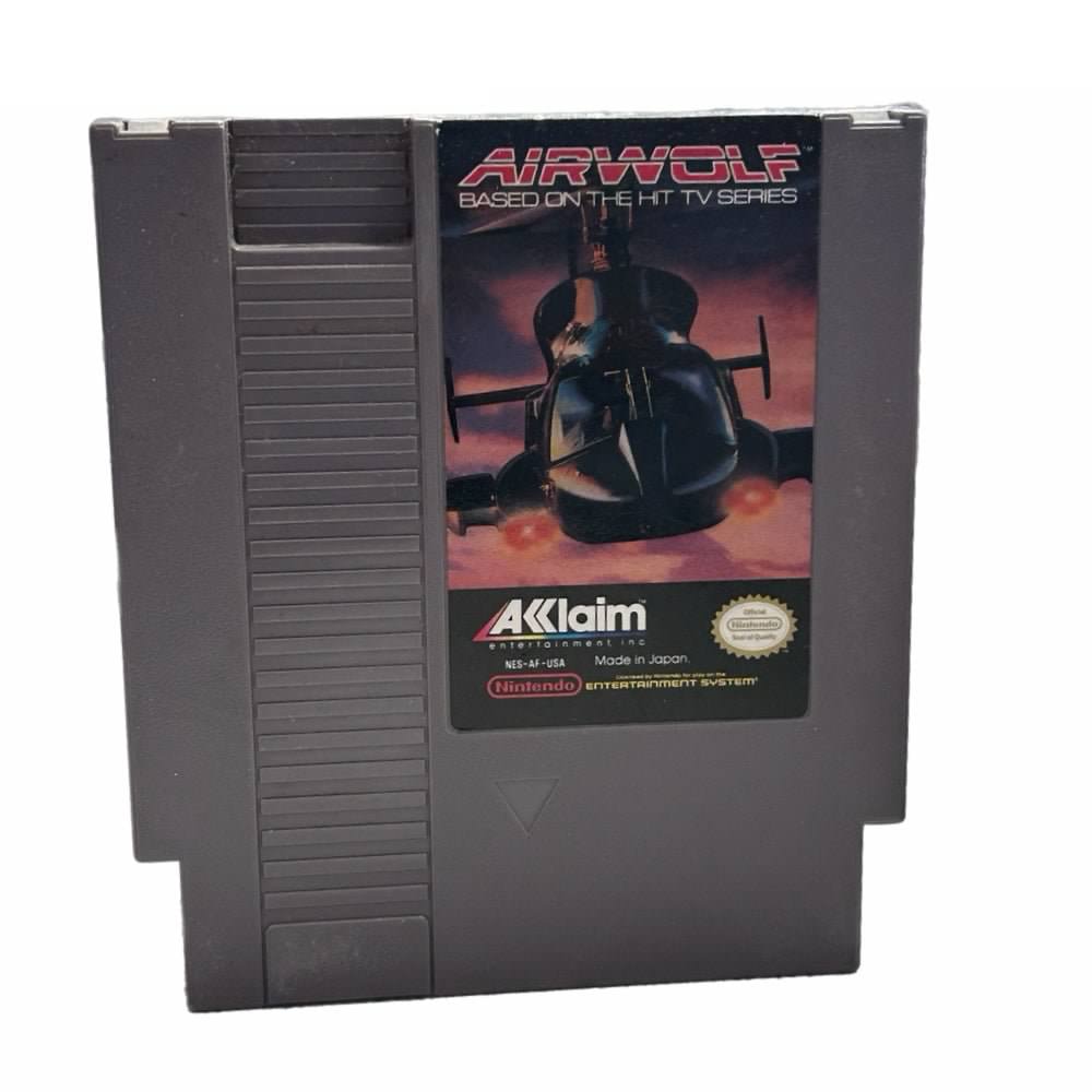 Airwolf Nintendo NES game 1989 VINTAGE! | Finer Things Resale