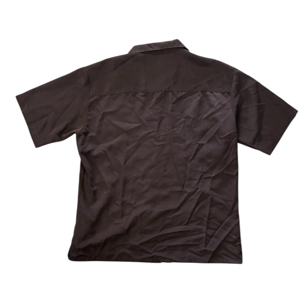 Amplify Retro Bowling Streetwear short sleeve print shirt SIZE LARGE | Finer Things Resale