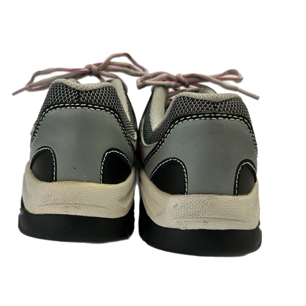 skechers bisco steel toes work shoes sneakers 76601 size 10 euc