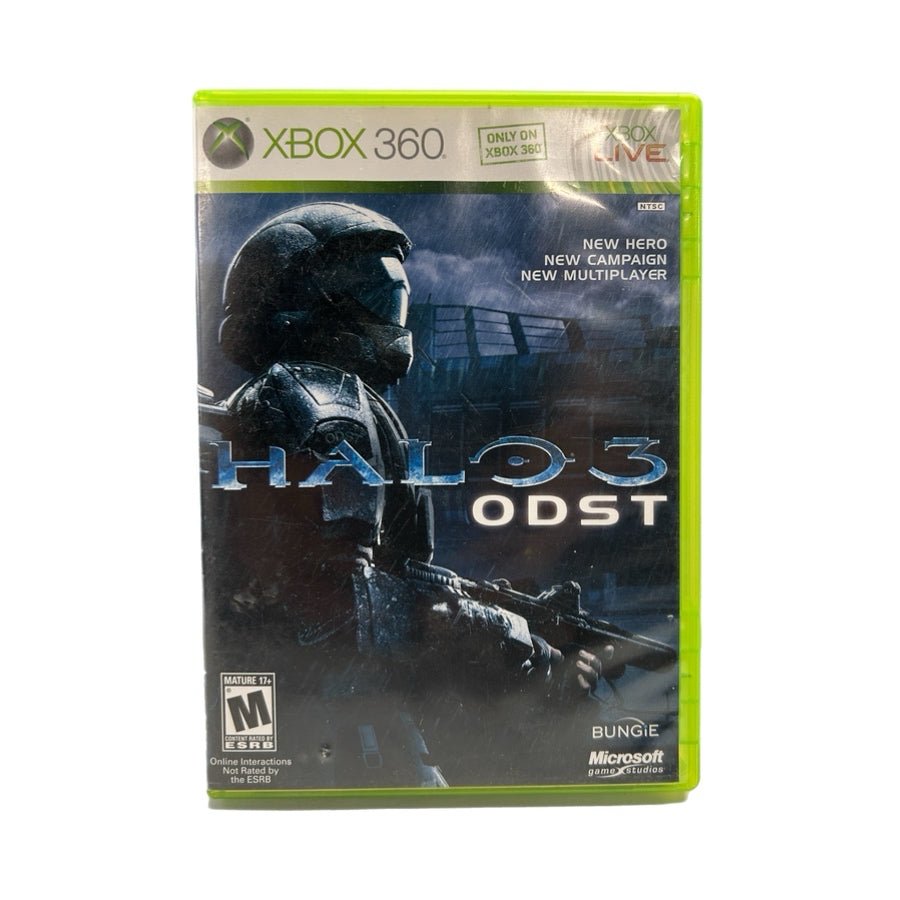 Halo 3 ODST Xbox 360 Game Complete CIB 2 Discs Manual 2009 Rated M17+ | Finer Things Resale