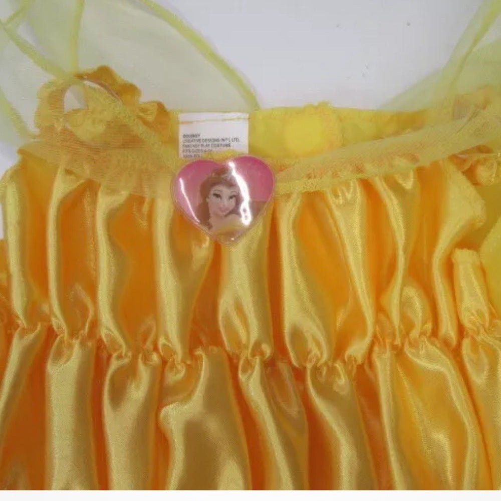 Disney Beauty & the Beast Princess Belle 4pc costume SIZE 4-6X | Finer Things Resale