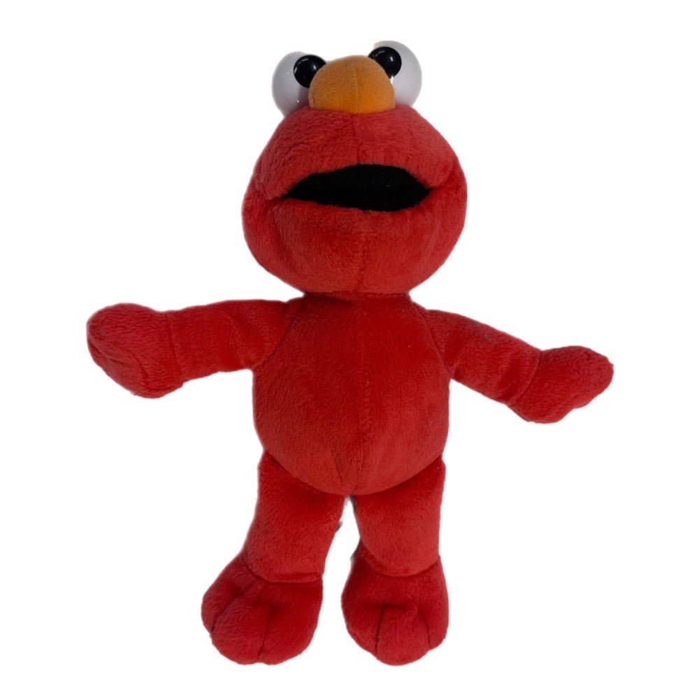 Fisher Price Sesame Street Elmo 12" plush stuffed animal #90524 VINTAGE 2011 | Finer Things Resale