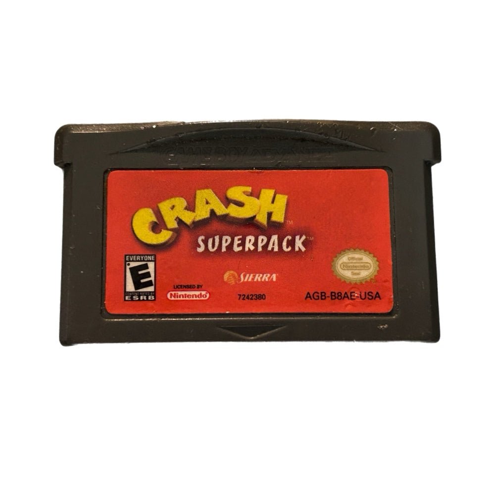 Crash Superpack Nintendo Game Boy Advance GBA game Rated E 2005 VINTAGE | Finer Things Resale