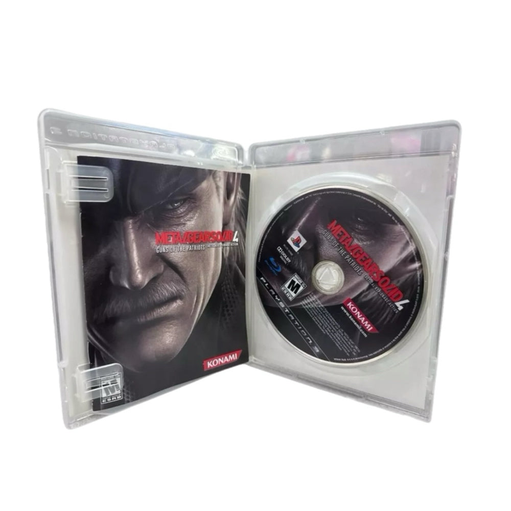 Metal Gear Solid 4: Guns of the Patriots Playstation 3 PS3 game Sony M17+ 2008