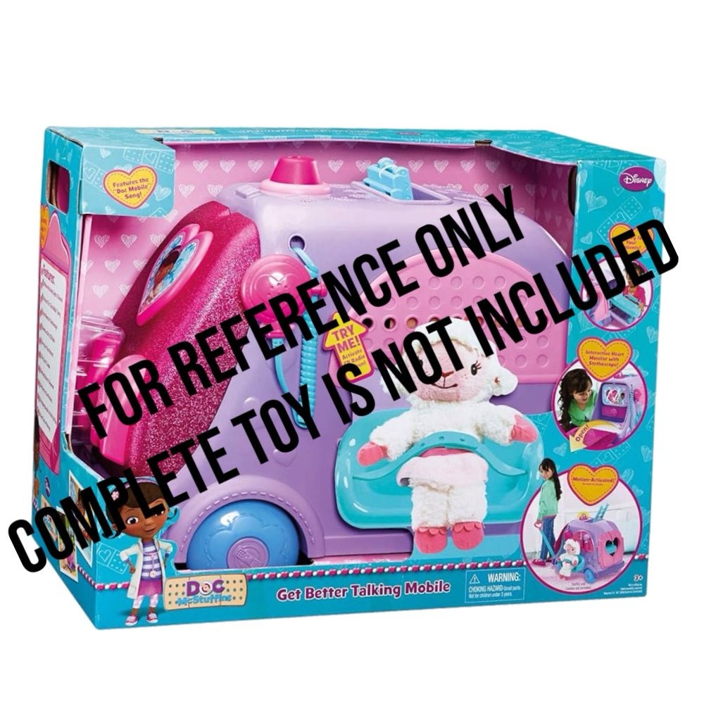 Doc McStuffins Get Better Talking Mobile Vet Clinic Cart REPLACEMENT side panel | Finer Things Resale