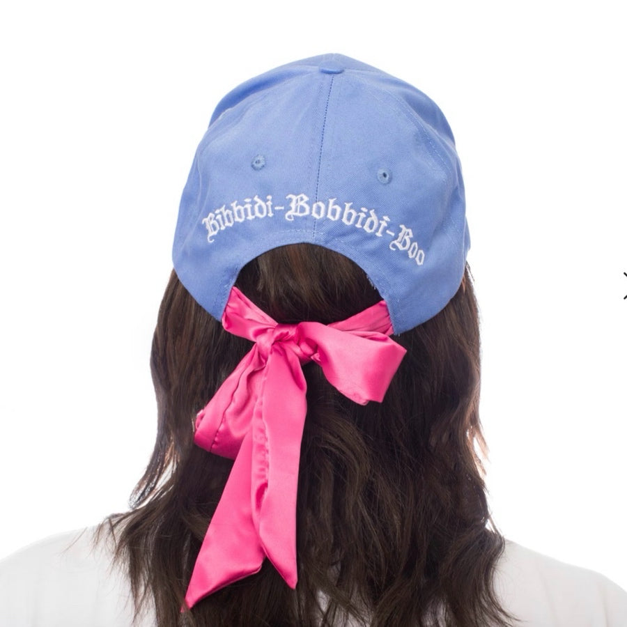 Disney Cakeworthy Cinderella Bibbidi Bobbidi Boo Tie Back Hat 75th Anniversary