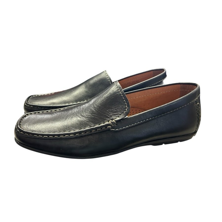 Alfani Java Black Leather Loafer Driving Shoes SIZE 12M NEW IN BOX | Finer Things Resale