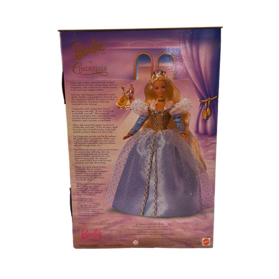 Barbie as Cinderella 1996 Collector Edition Doll Mattel #16900 Vintage NRFB | Finer Things Resale