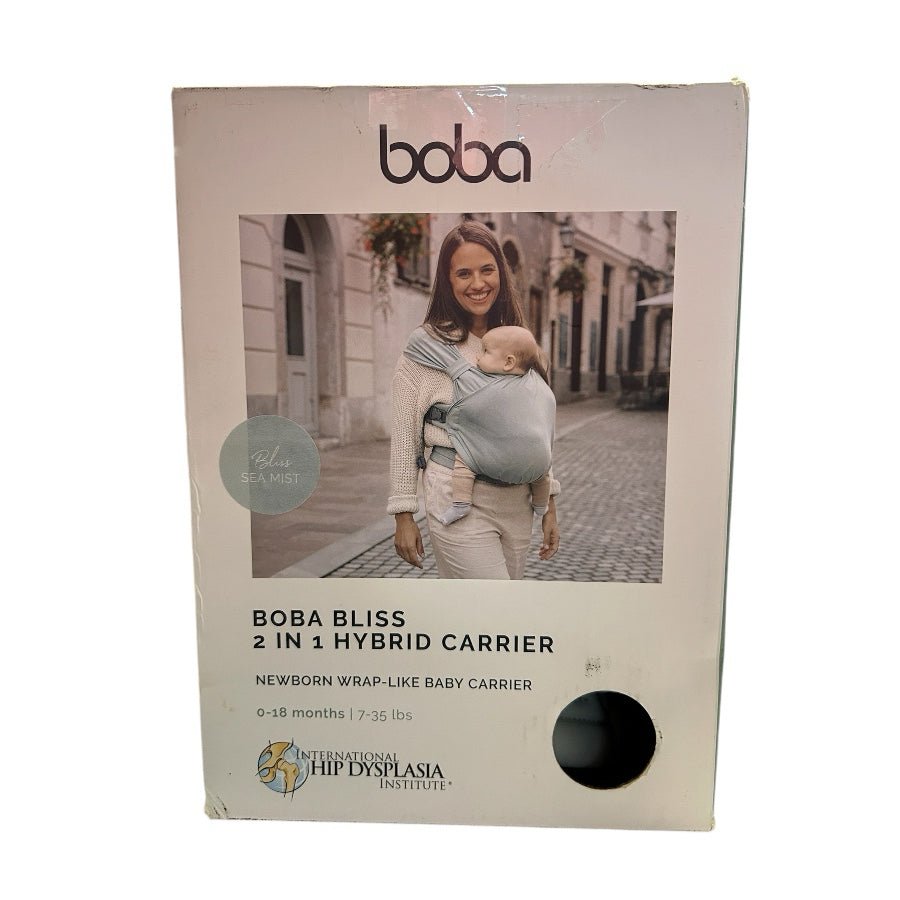 Boba Bliss Baby Wrap 2-in-1 Hybrid Carrier Sea Mist NEW! | Finer Things Resale