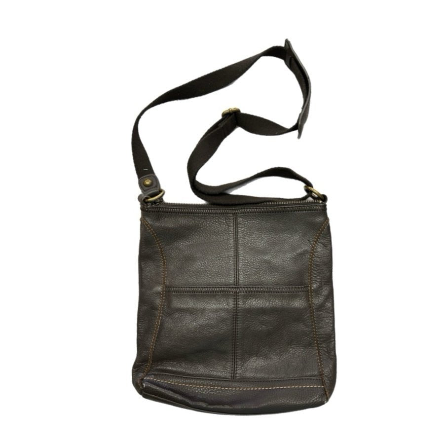 The Sak Leather Crossbody Shoulder Baby Purse Adjustable Straps | Finer Things Resale