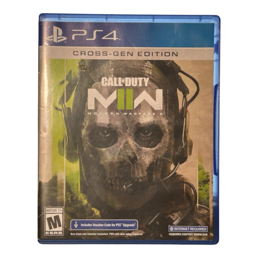 Call of Duty: Modern Warfare II Cross-Gen Edition Playstation 4 PS4 2022 Rated M