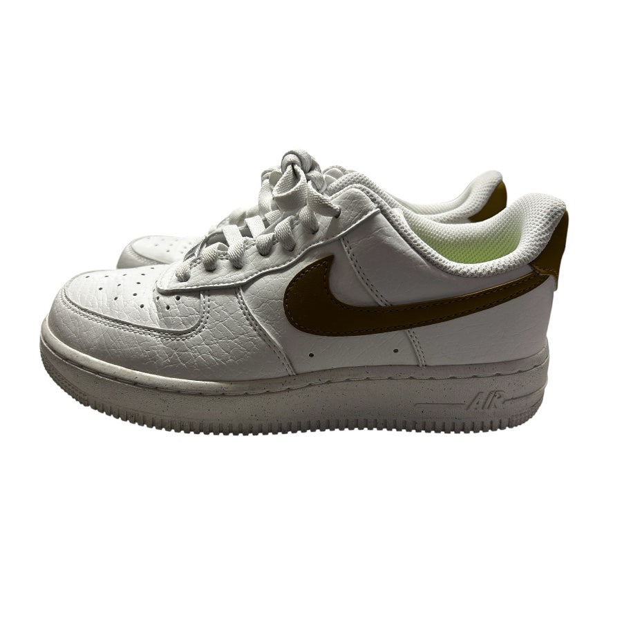 Nike Air Force 1 Low '07 SE Next Nature Summit White Bronzine Sneakers SIZE 6.5 | Finer Things Resale