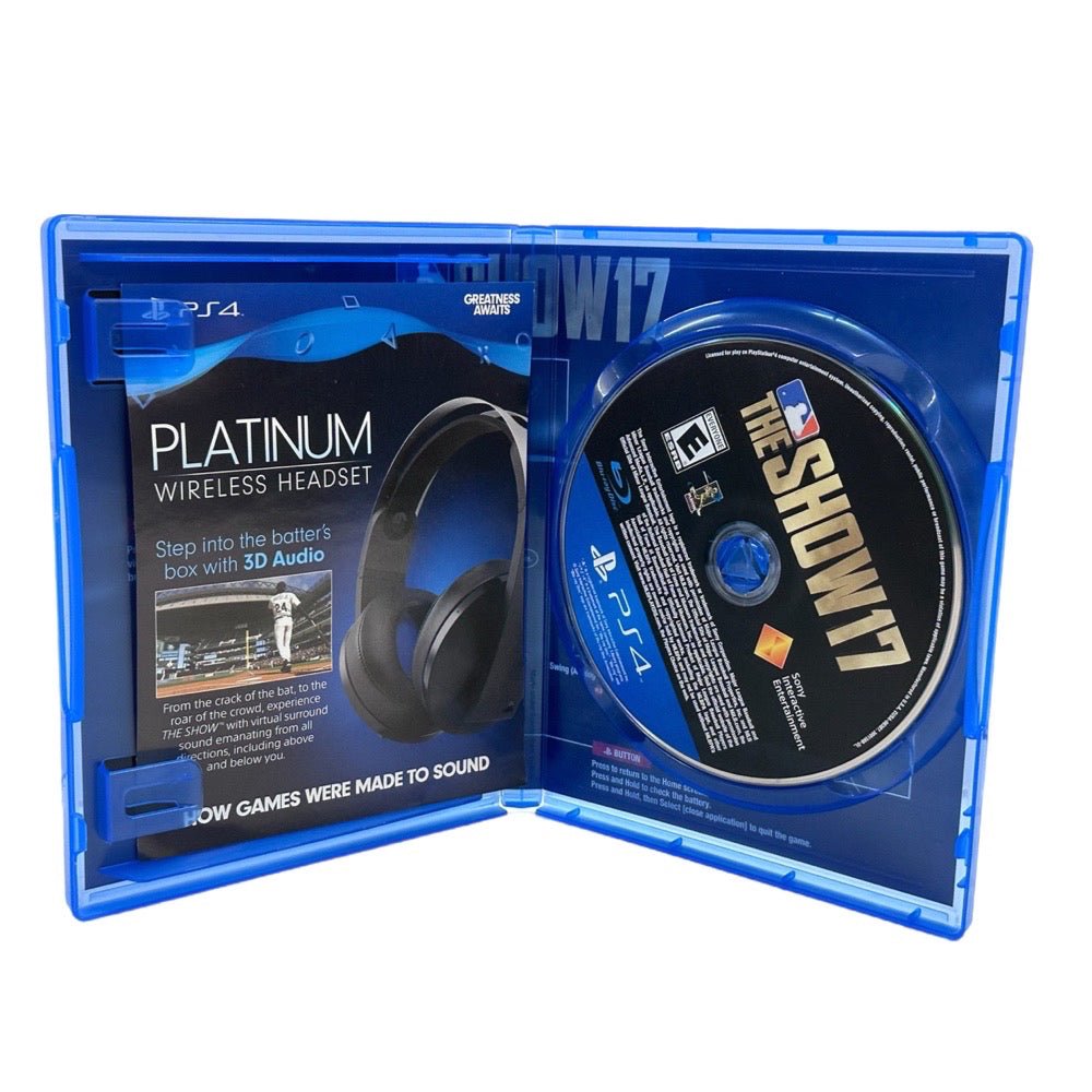 MLB: The Show 17 Baseball Playstation 4 PS4 game 2017 Rated E | Finer Things Resale