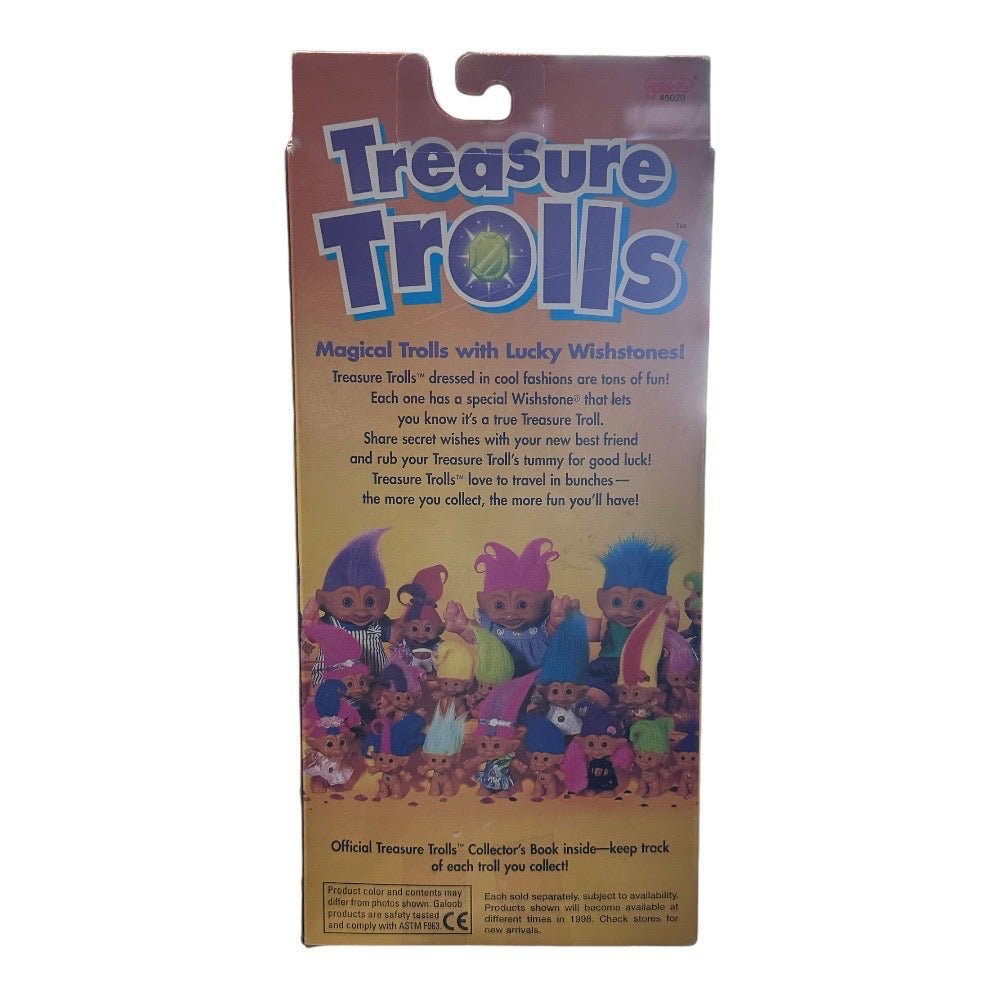 Treasure Trolls Oolani Hula Troll Doll by Galoob 4" VINTAGE 1998 NIB | Finer Things Resale