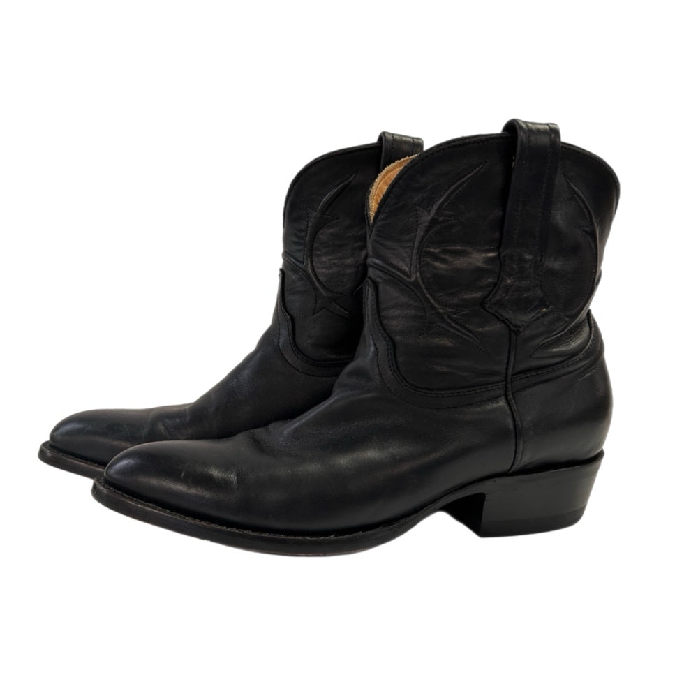 JRC & Sons Mid-Calf Leather Cowboy Boots SIZE 8B display picture 1