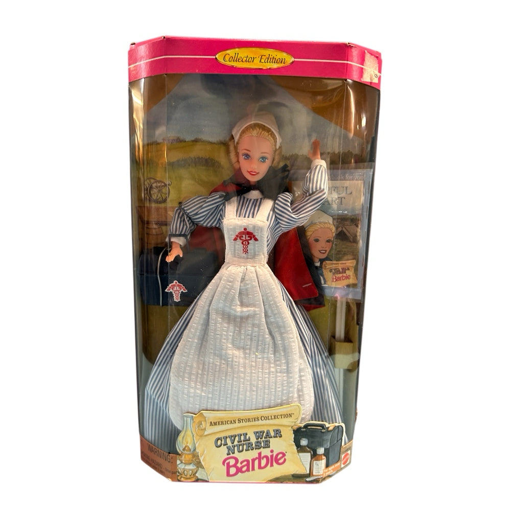 Civil War Nurse Barbie Doll American Stories Collection 1995 Mattel 14612 NRFB
