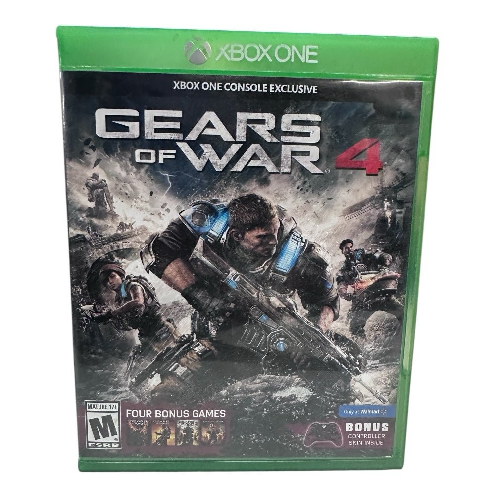 Gears of War 4 XBOX One game Microsoft Rate M 17+ 2016