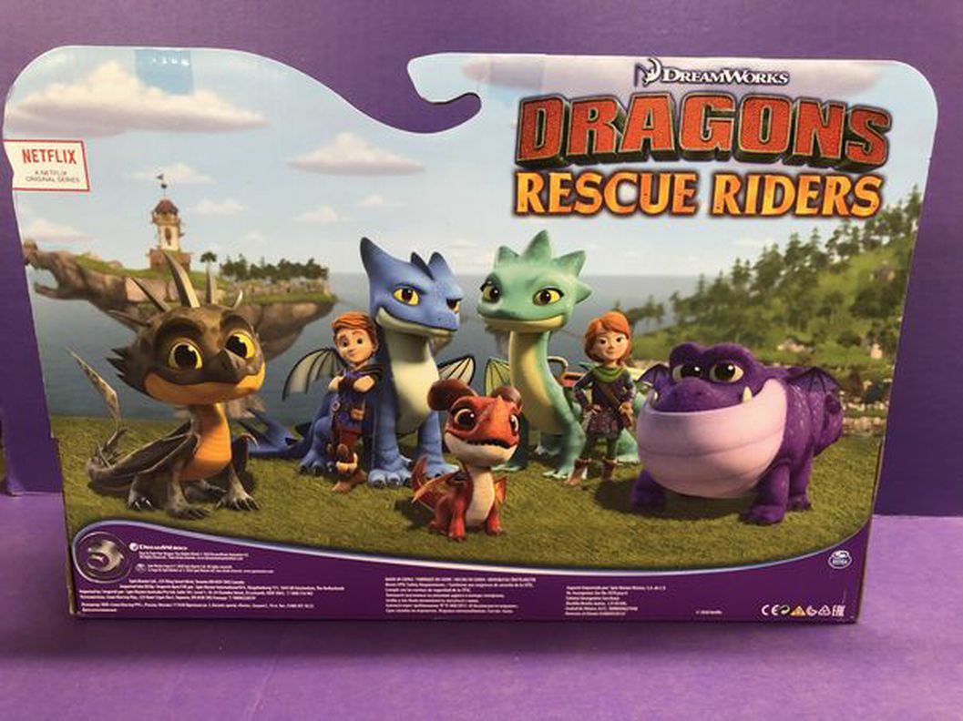 Spin Master DreamWorks Dragons Rescue Riders Winger plush toy NEW!
