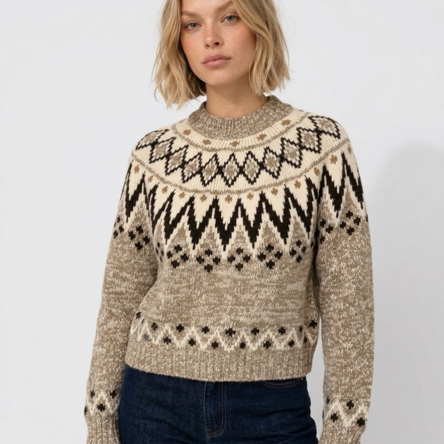 American Eagle Fair Isle Nordic Pullover Sweate SIZE XS New with tags!