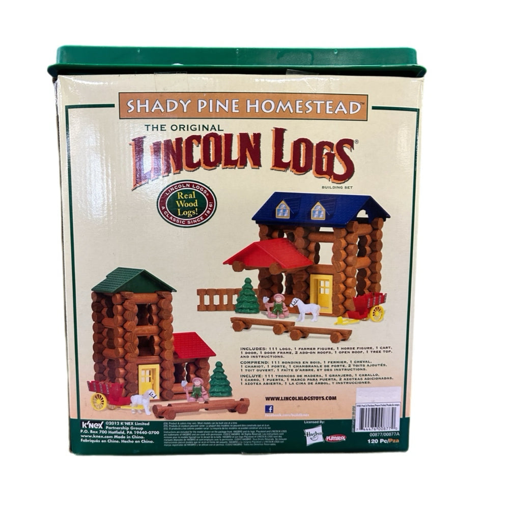 Lincoln Logs Shady Pine Homestead K'NEX Brand new! 120 piece