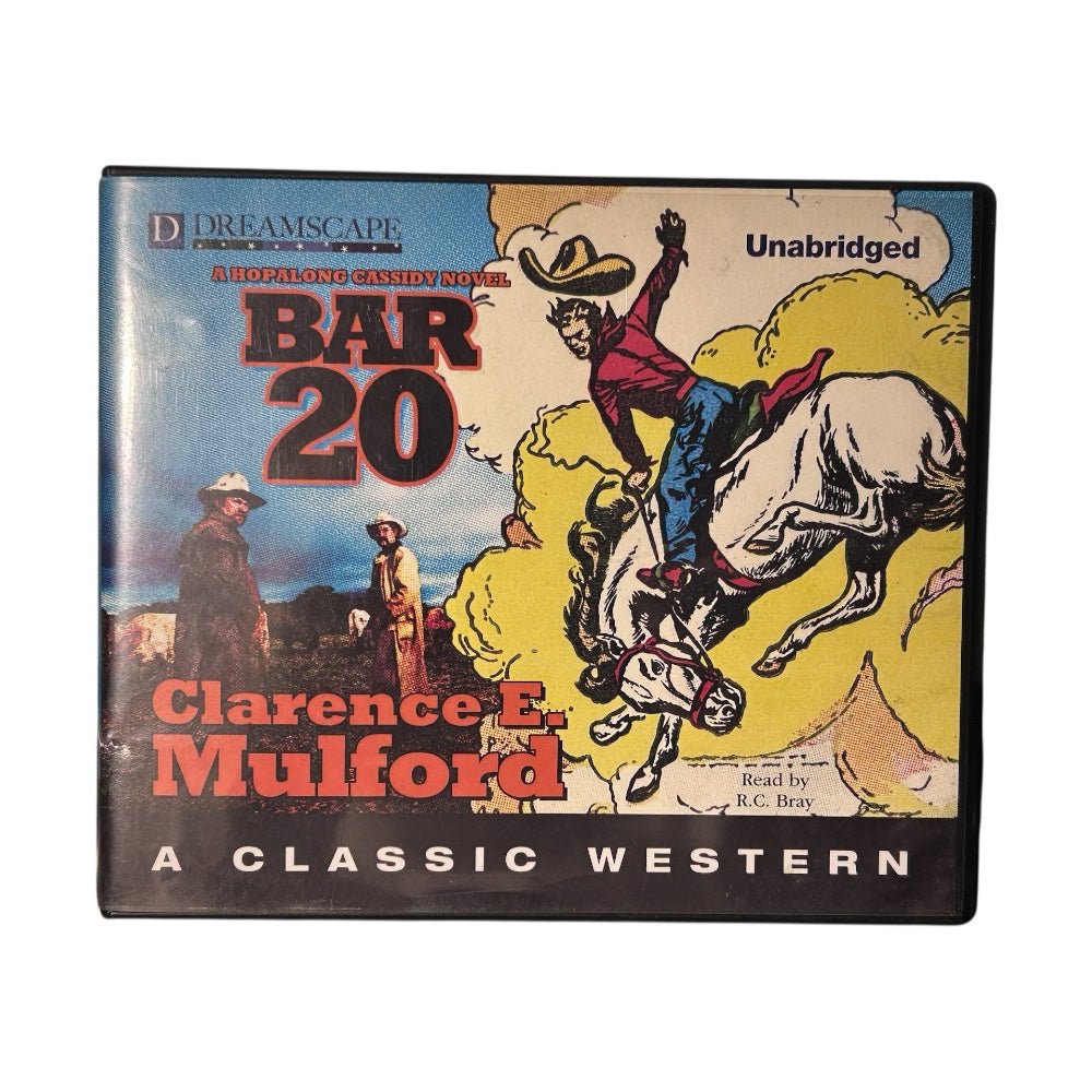 Bar 20 A Hopalong Cassidy Western Novel  Clarence E Mulford Audio CD Unabridged | Finer Things Resale