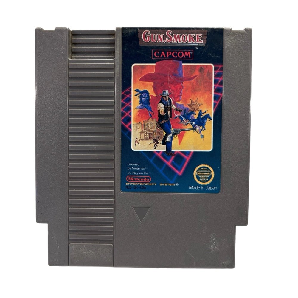Gun.Smoke Nintendo NES game Capcom VINTAGE 1988 | Finer Things Resale