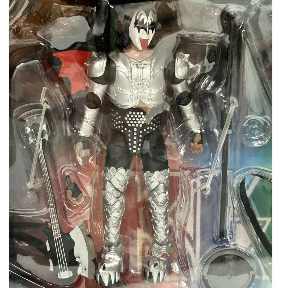 Kiss Signature Colors 4pk Action Figures BST AXN 2022 Convention Exclusive 2022