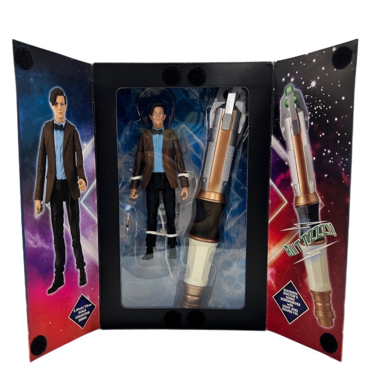Dr Who The Eleventh Doctor & Electronic Screwdriver 5.5" action figure NEW!
