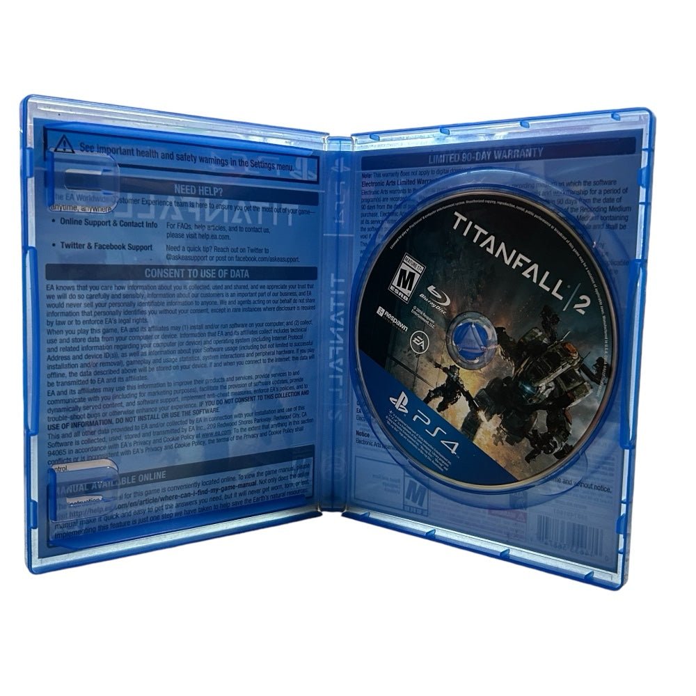 Titanfall 2 game Sony Playstation 4 PS4 Rated M 17+ 2016 | Finer Things Resale