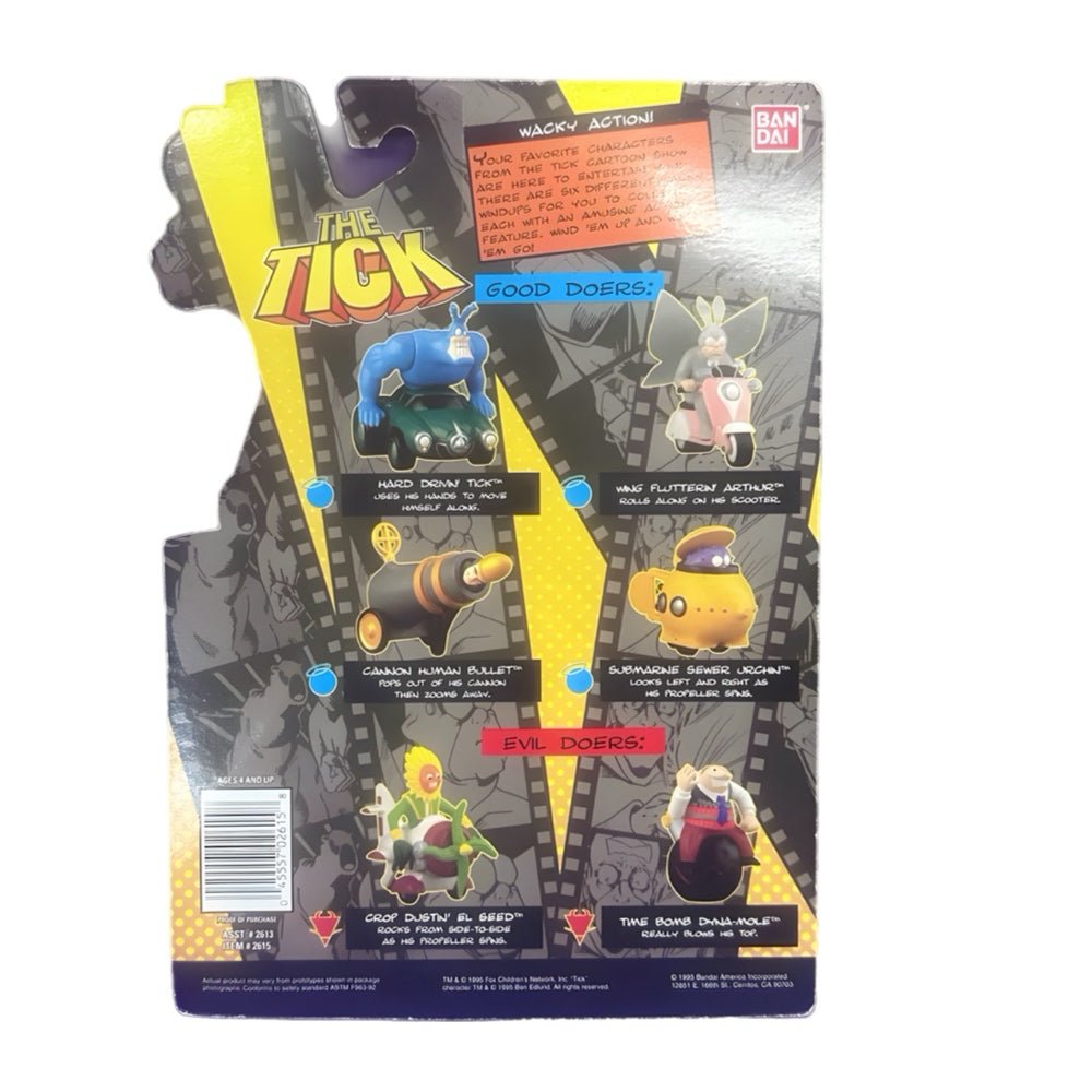 Bandai The Tick Wing Flutterin' Arthur Wacky Windups action figure 1995 NEW! | Finer Things Resale