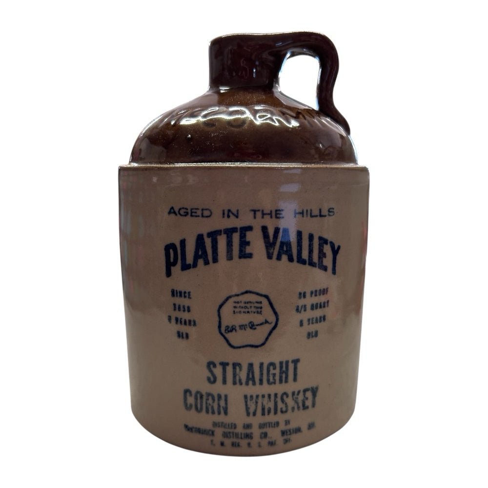 McCormick Platte Valley Straight Corn Whiskey Jug 219-1974 VINTAGE | Finer Things Resale