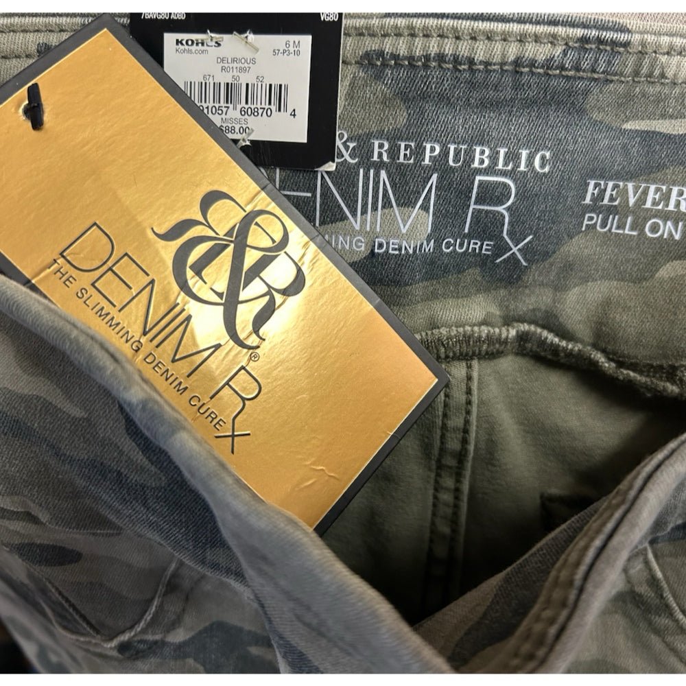 Rock & Republic Fever Pull-On Legging Pants Super Skinny SIZE 6M NWT! | Finer Things Resale