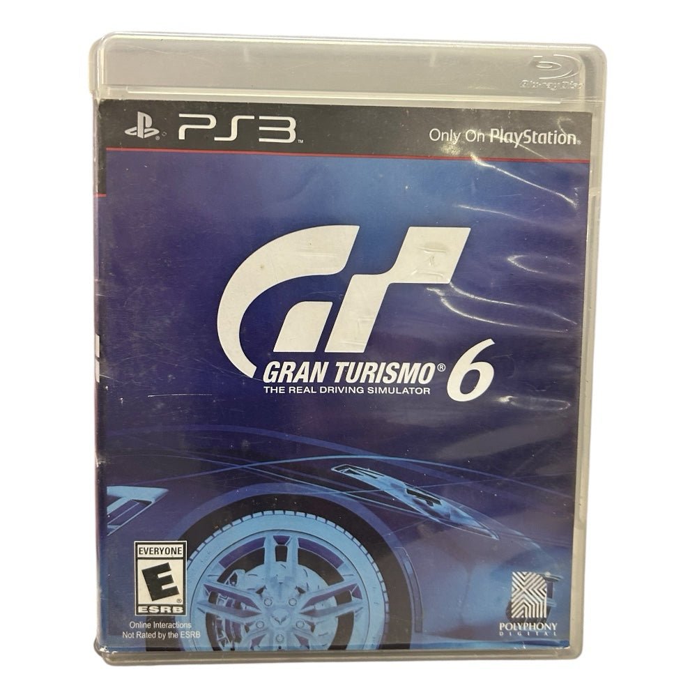 gran turismo 6 playstation 3 ps3 game