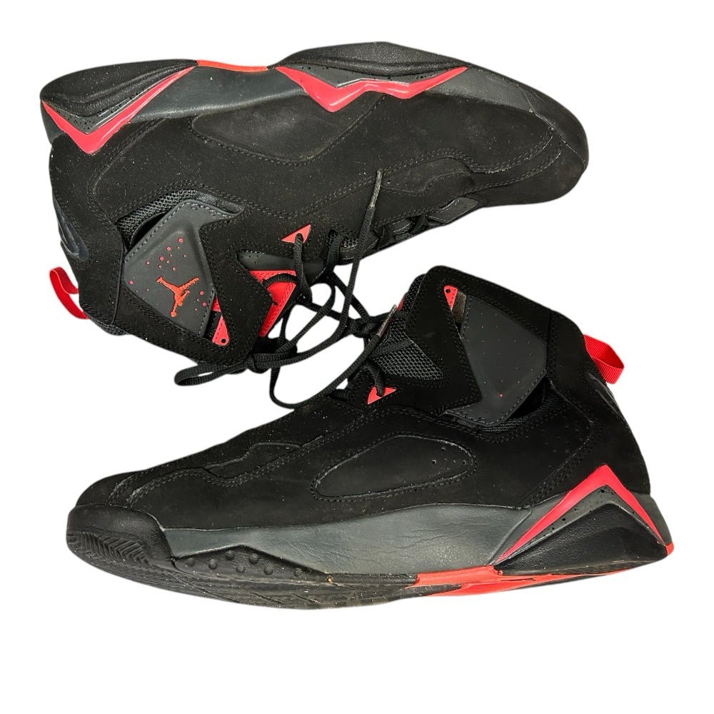 nike air jordan true flight black infrared 23 sneakers shoe 342964-023 size 11