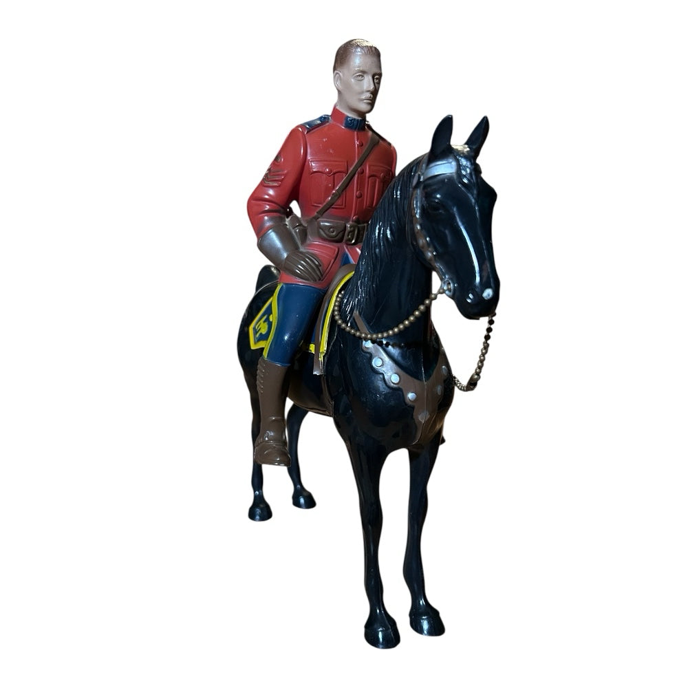 Hartland Plastics Sgt Lance O'Roarke Canadian Mountie RCMP figure Cowboy 1959 | Finer Things Resale
