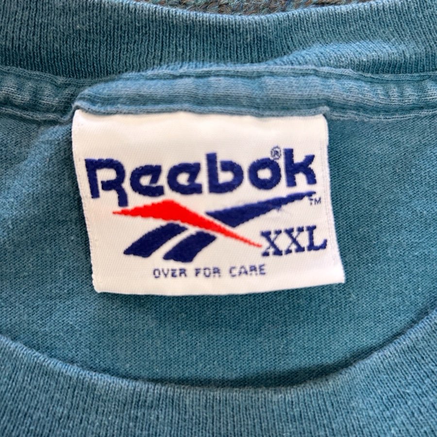 Reebok Basketball Graphic Short Sleeve T-USA Made Vintage 1990's MENS XXL | Finer Things Resale