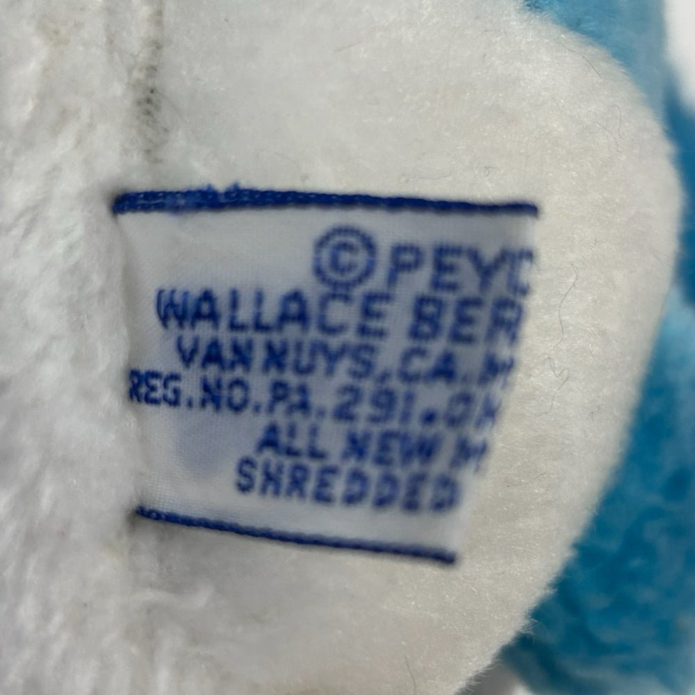 Peyo Wallace Berrie Smurf Plush Stuffed Animal  Toy VINTAGE 1981 | Finer Things Resale