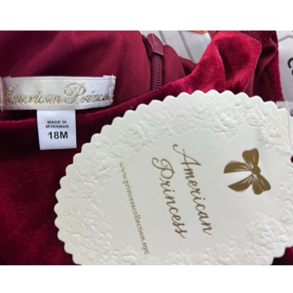 american princess party rose dress size 18 months nwt