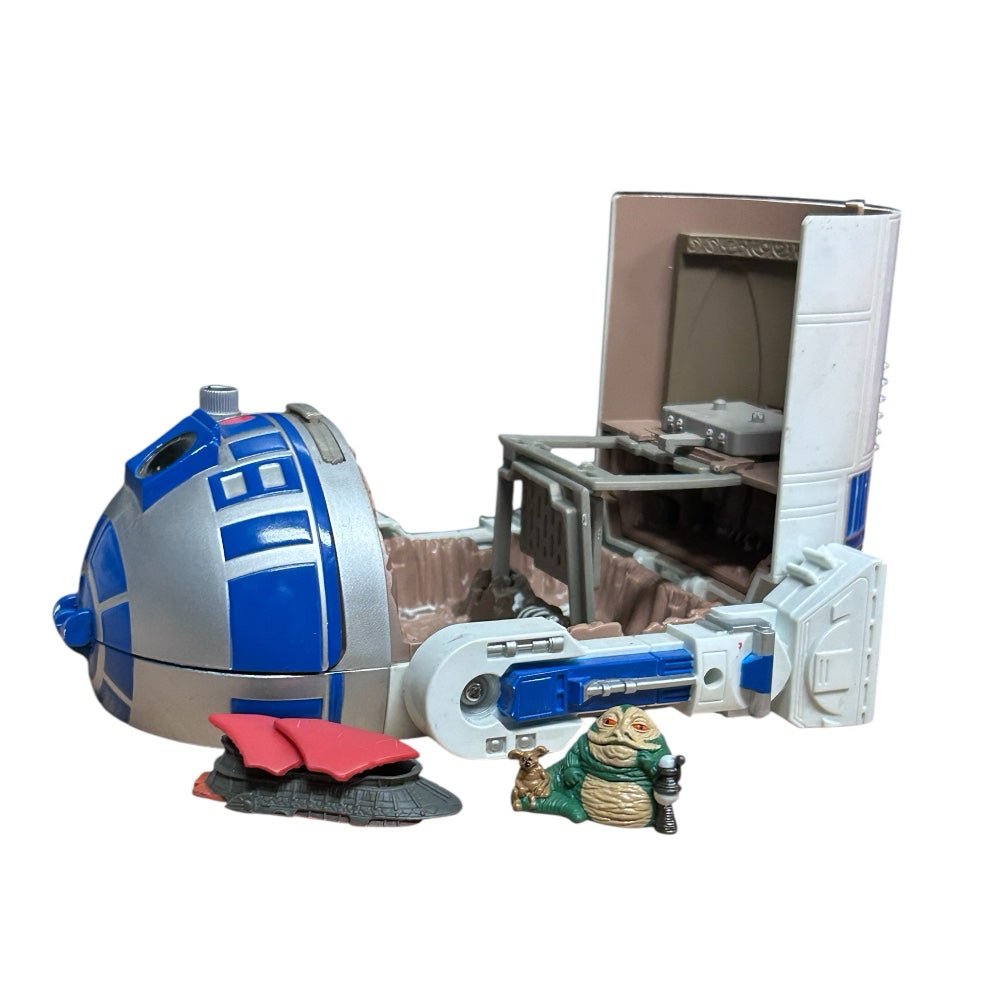 star wars micro machines r2-d2 playset  2 figures galoob vintage 1994
