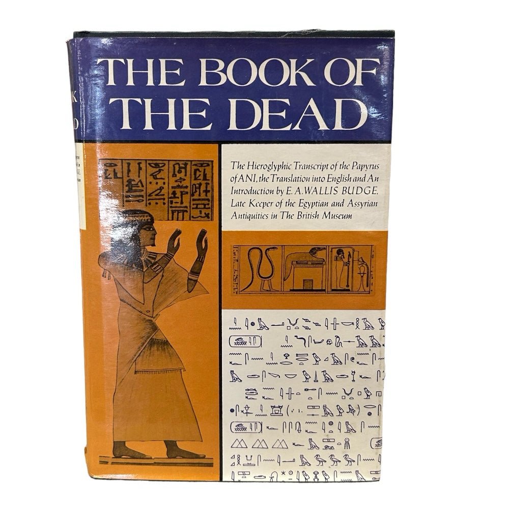 The Book of the Dead The Hieroglyphic Transcript EA Wallis Budge 1960 HB DJ | Finer Things Resale