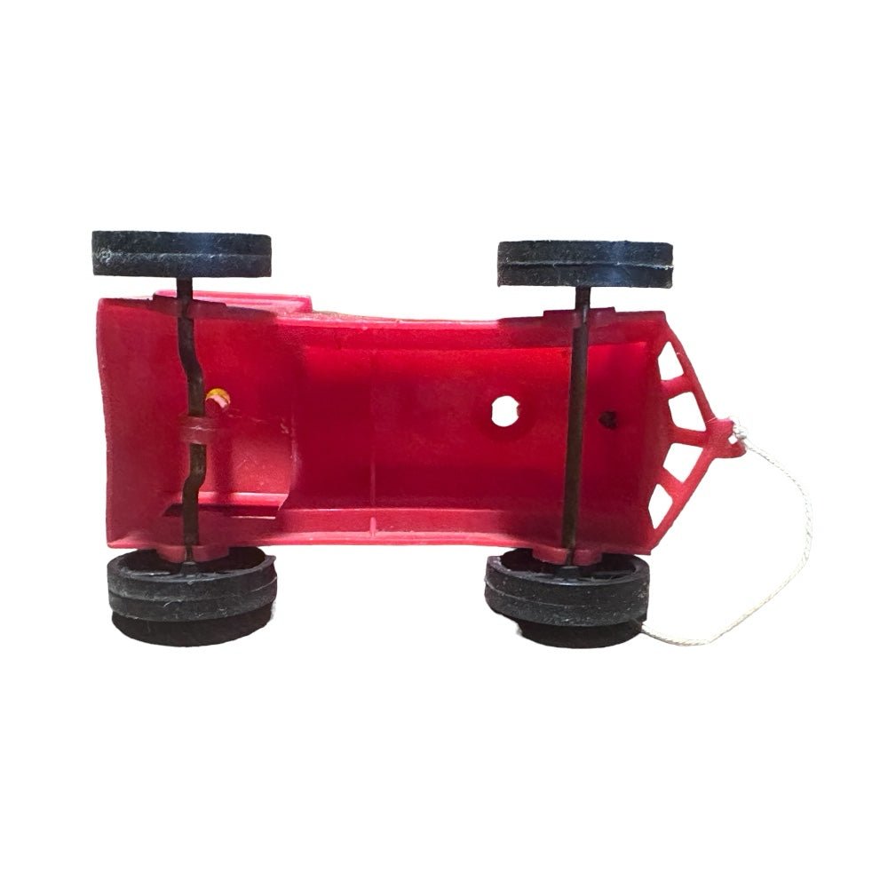 Monkey Choo Choo Plastic Train Pull Toy 5" VINTAGE 1960's | Finer Things Resale