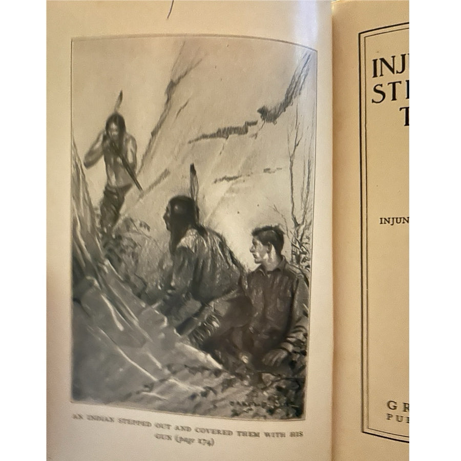 Injun & Whitey Strike Out for Themselves William S Hart 1921 Antique West Book