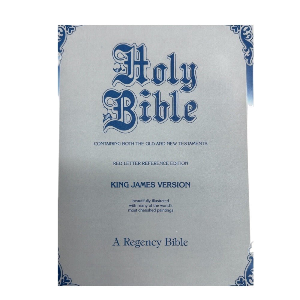 Holy Bible King James Version Red Letter Reference Version VINTAGE 1971 | Finer Things Resale