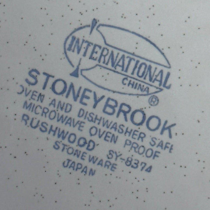 International China Stoneybrook Rushwood 12" Chop Plate Platter Serving Tray | Finer Things Resale