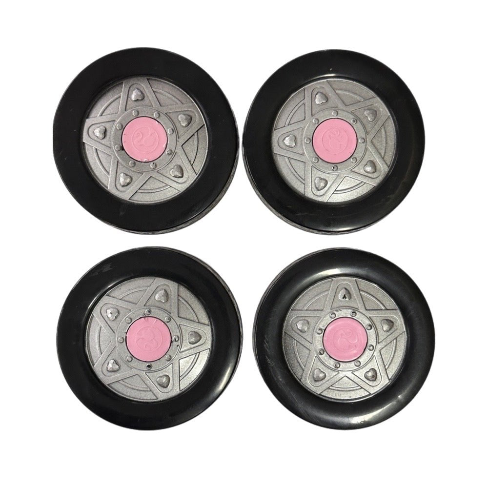 Barbie Mattel 2008 Dream Glamour Motor Home Camper REPLACEMENT wheels tires set | Finer Things Resale