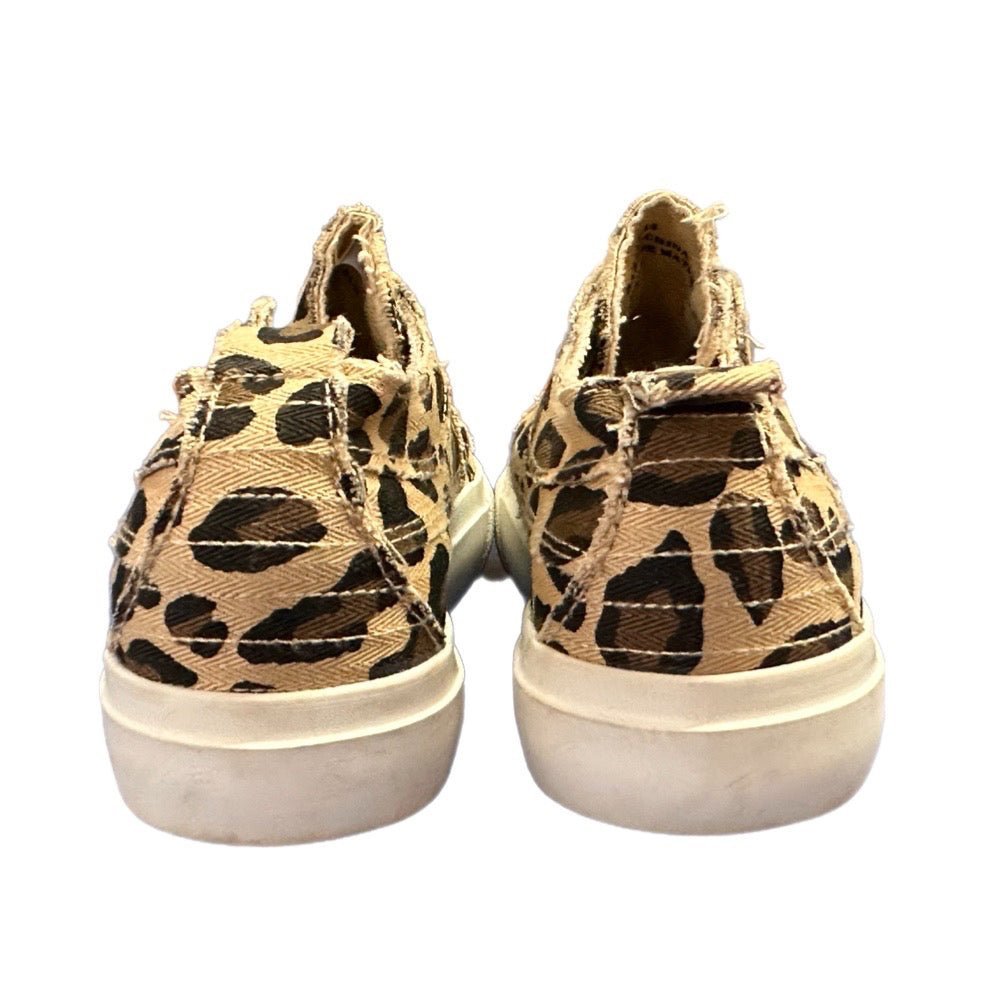 Corkys Babalu Leopard Slip On Sneaker Shoes GIRLS SIZE 13 | Finer Things Resale
