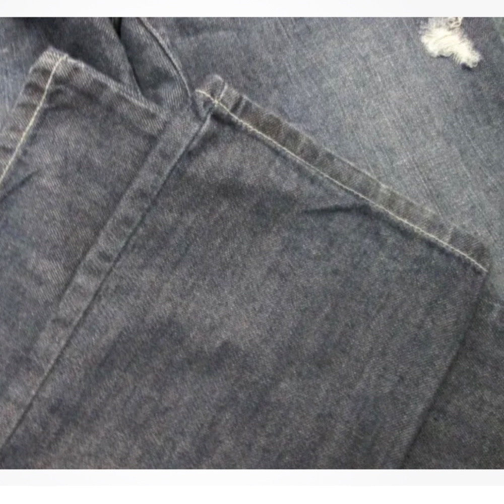 Liz Lange Maternity distressed denim jeans SIZE 2 | Finer Things Resale