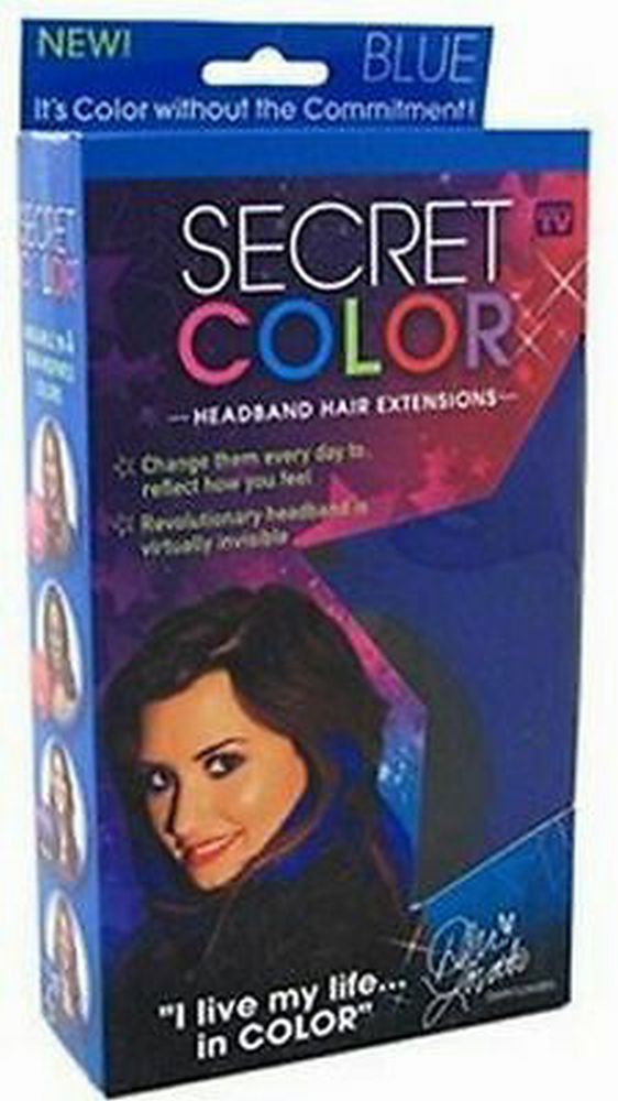 Secret Color headband and extensions BLUE! AS SEEN ON TV! BRAND NEW! | Finer Things Resale