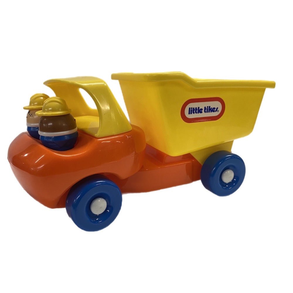 Little Tikes Toddle Tots Construction Dump Truck with 2 figures VINTAGE | Finer Things Resale