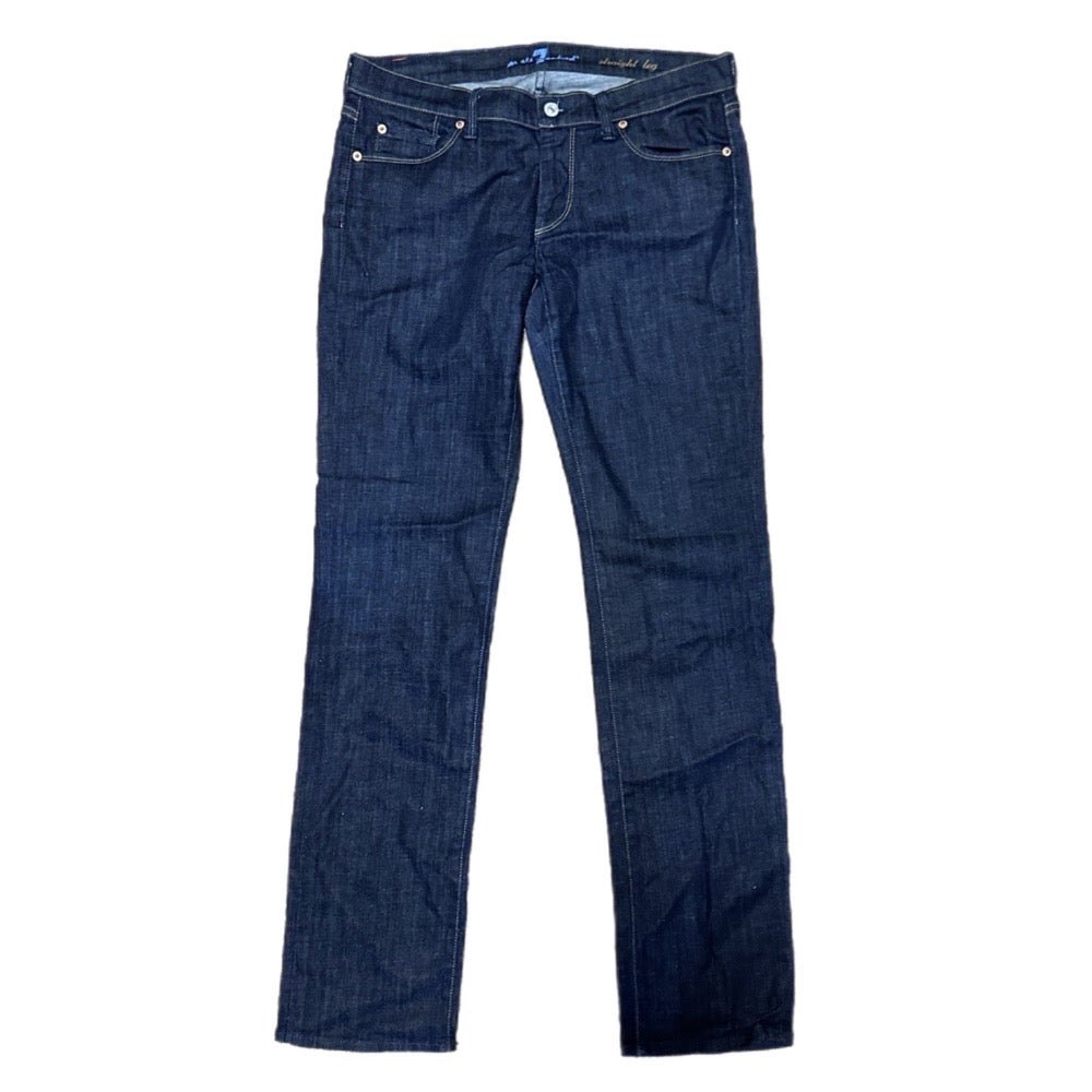 7 for all mankind straight leg jeans SIZE 30 | Finer Things Resale